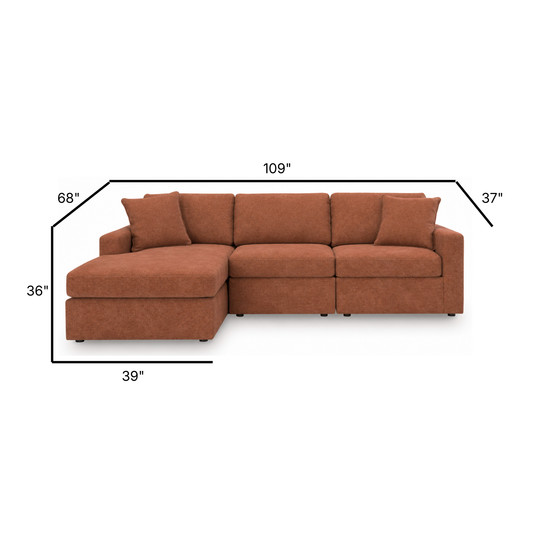 Modmax Modular Left Chaise Sectional