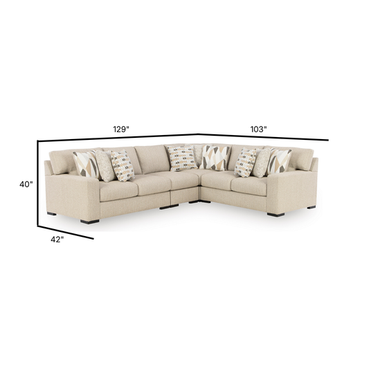 Laurelgrove 4-Piece L-Shape Sectional