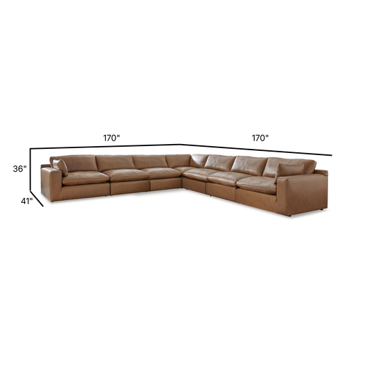 Emilia Modular 7-Piece Corner Sectional