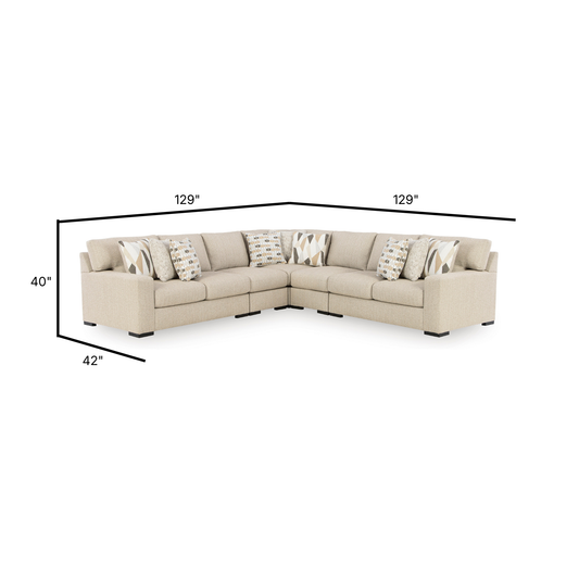 Laurelgrove 5-Piece Corner Sectional