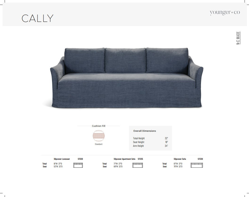 Younger Furniture Cally Sofa Collection
