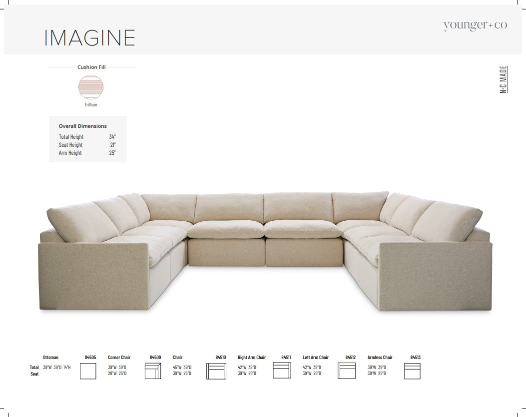 Younger Furniture Imagine Sofa Collection