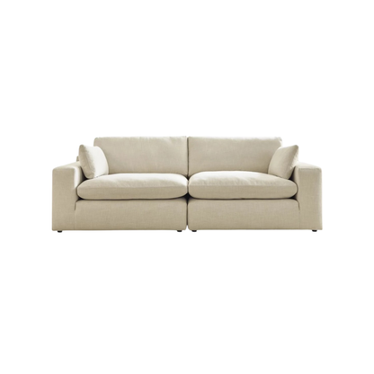 Elyza Modular Loveseat in Linen