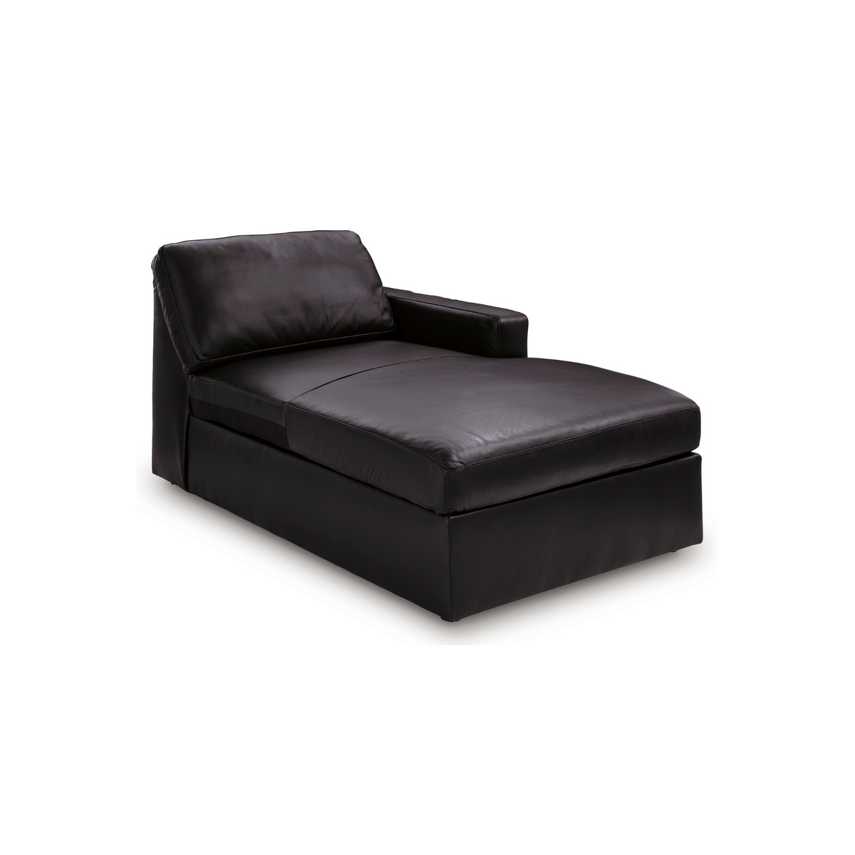 Modmax II Leather Modular Right Arm Facing Chaise