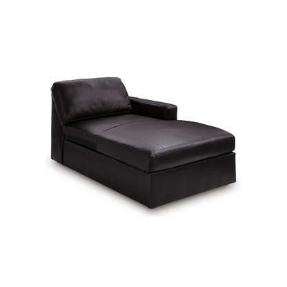 Modmax II Leather Modular Right Arm Facing Chaise