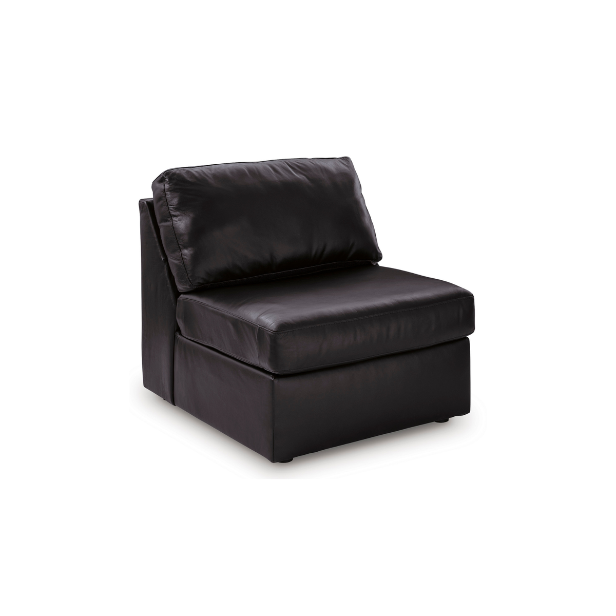 Modmax II Leather Modular Armless Piece