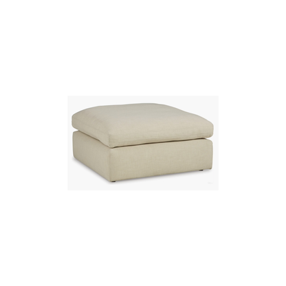 Elyza Modular Oversized Ottoman in Linen