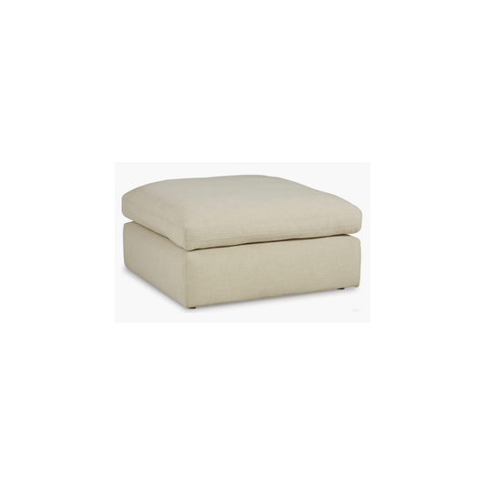 Elyza Modular Oversized Ottoman in Linen
