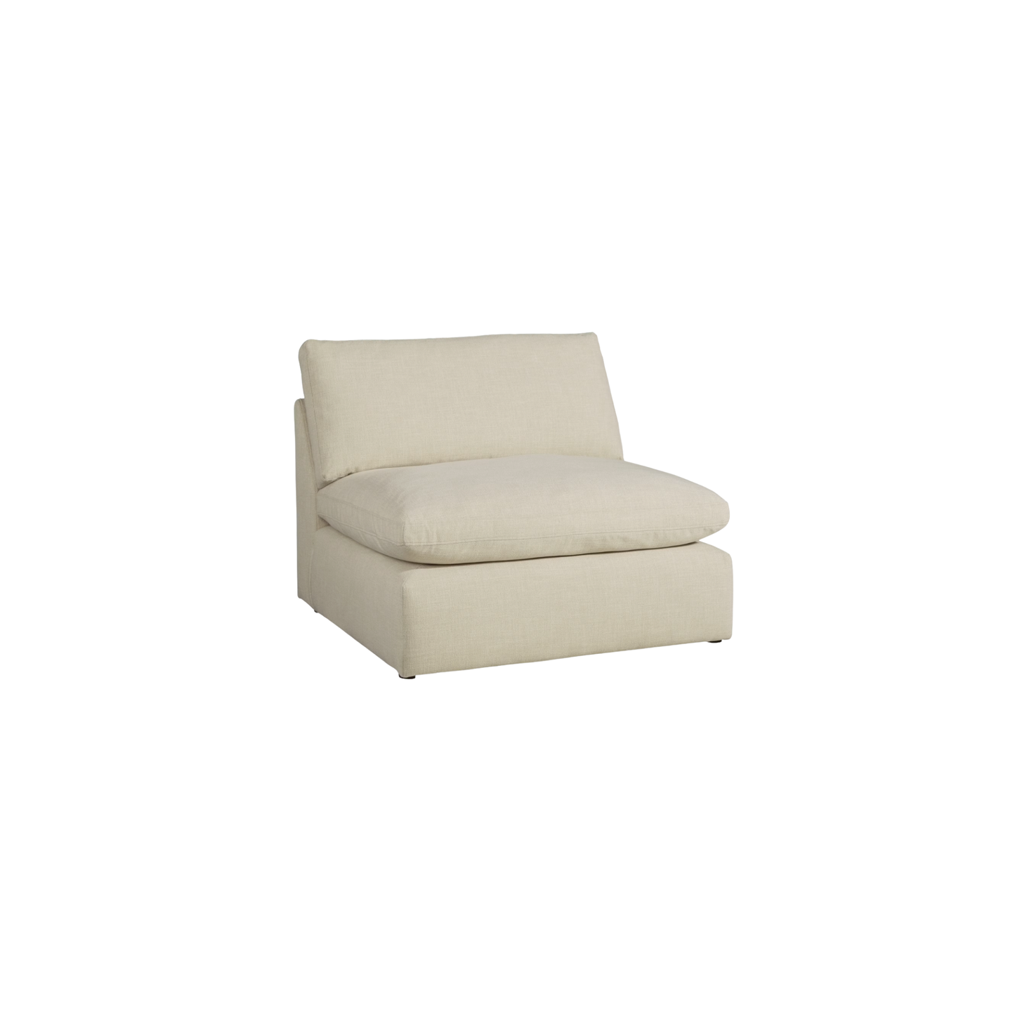 Elyza Modular Armless Piece in Linen