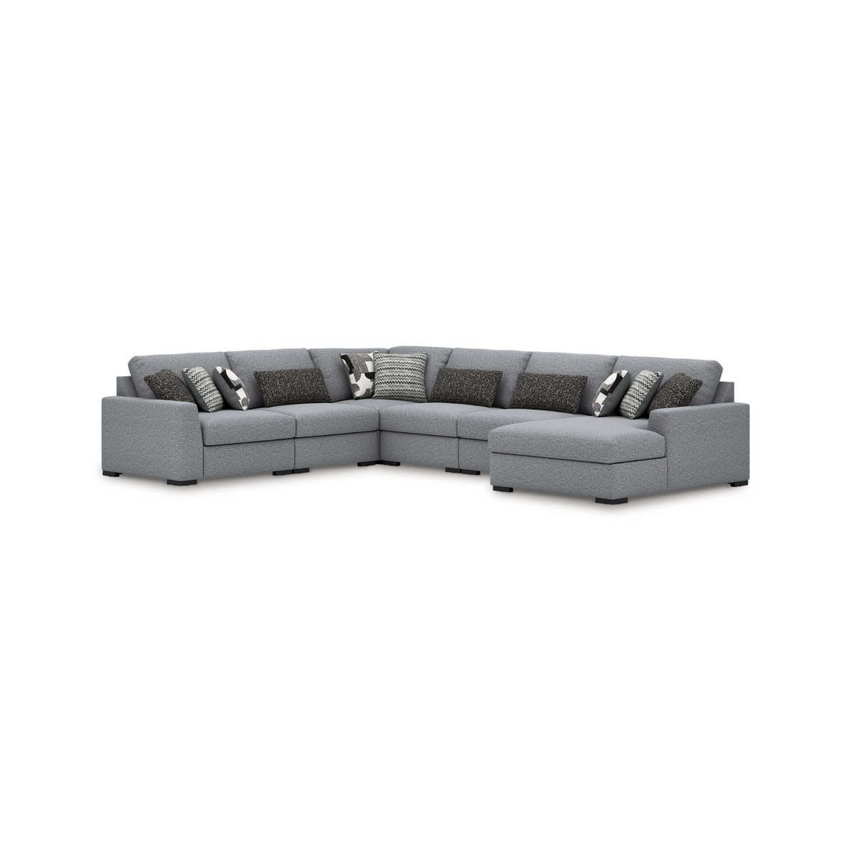 Bealton Modular 6-Piece L-Shape Sectional with Right Facing Chaise