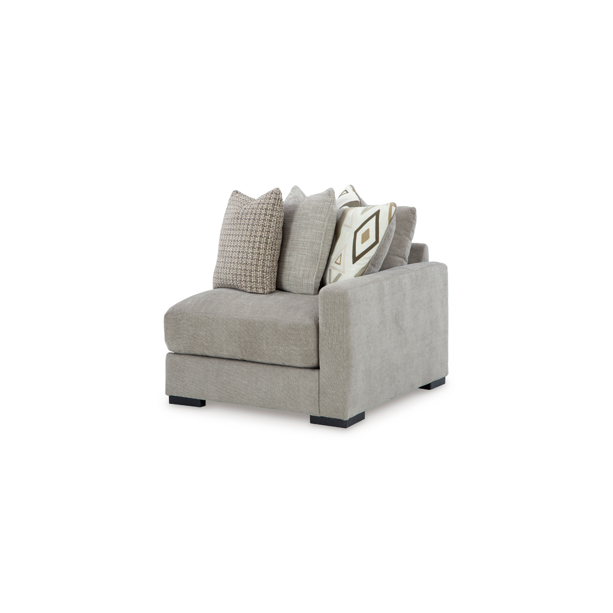 Aslan Court Modular Right Arm Facing Chair in Flax
