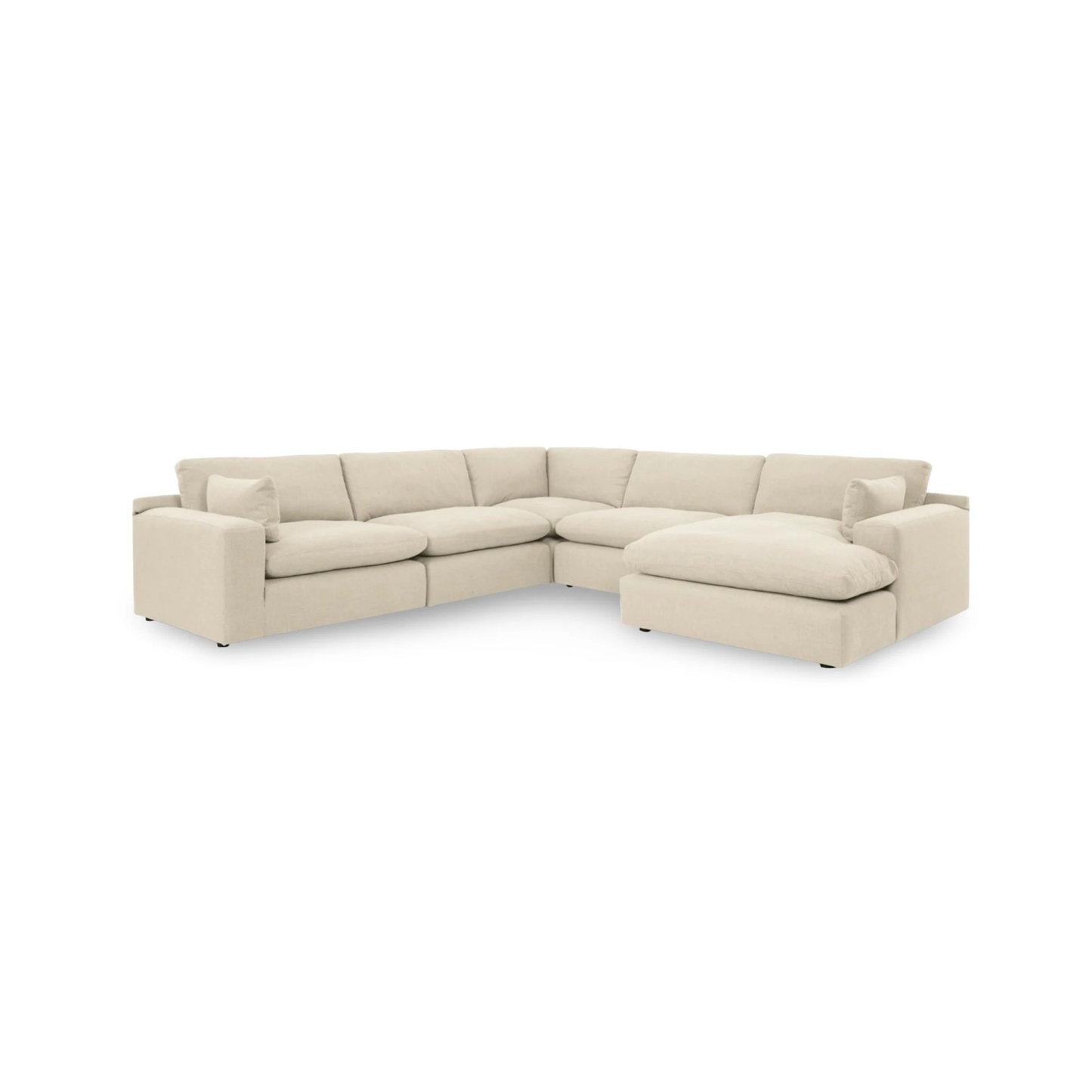 Elyza Modular Corner Sectional with Right Facing Chaise