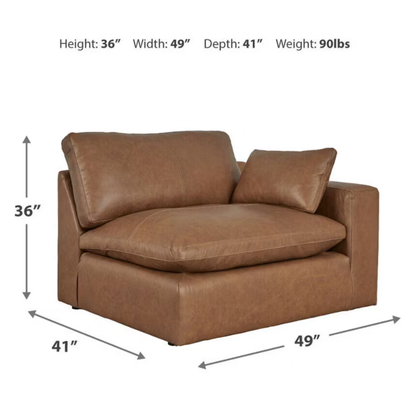 Emilia Modular Right Arm Facing Chair