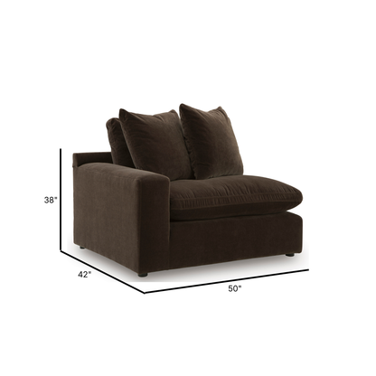 Maxton Heights Modular Left Arm Facing Chair