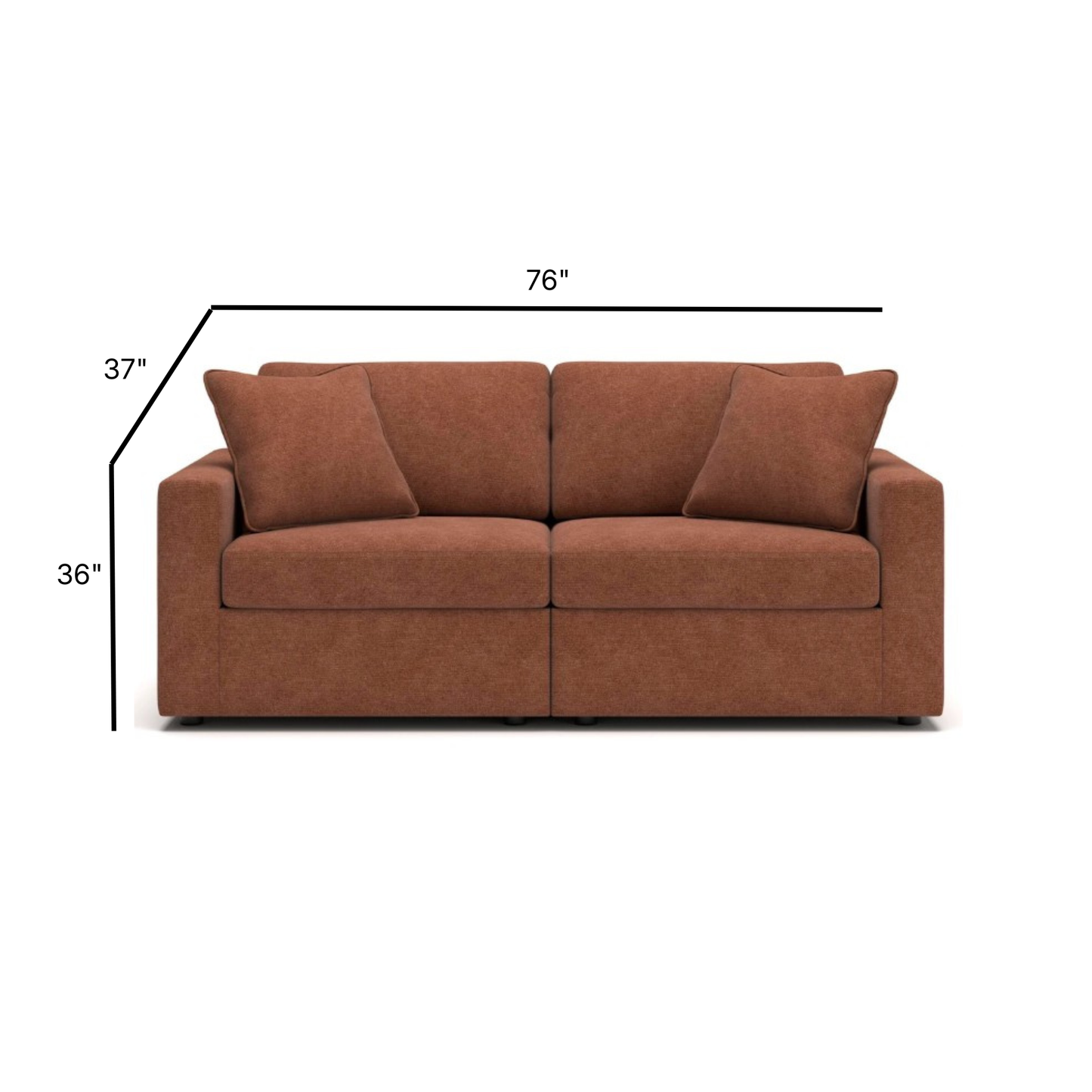 Modmax Modular Loveseat