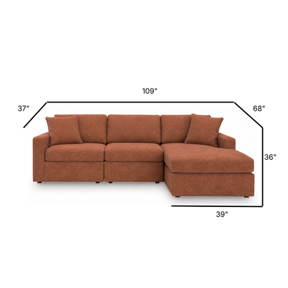 Modmax Modular Right Chaise Sectional