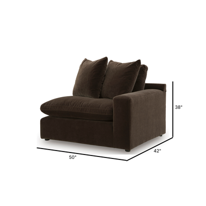 Maxton Heights Modular Right Arm Facing Chair