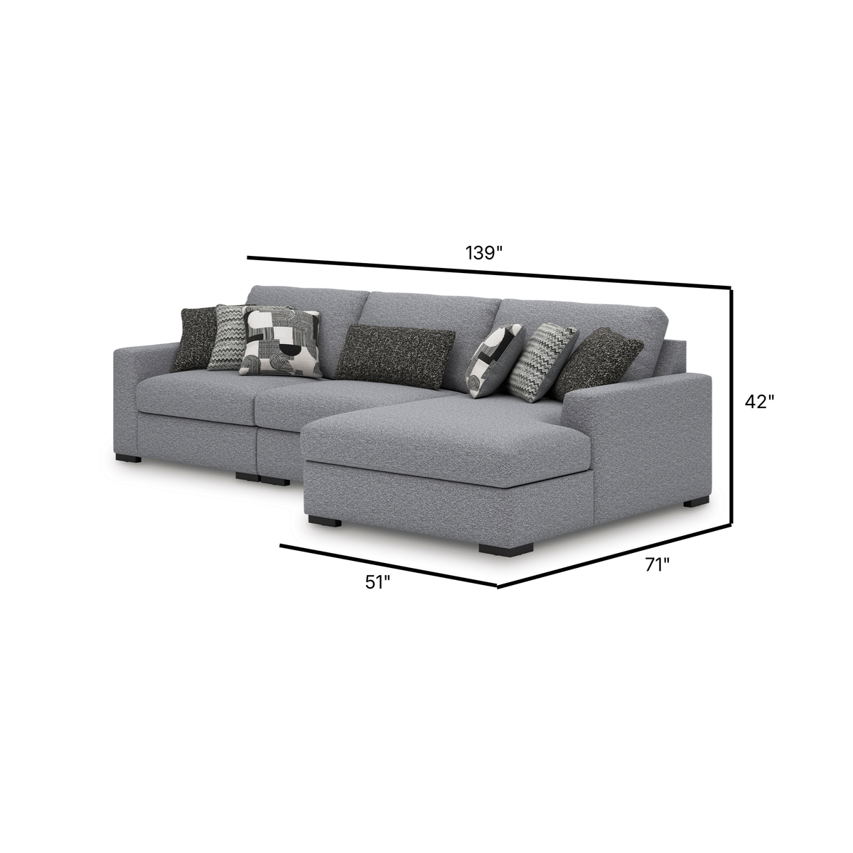 Bealton Modular Right Chaise Sectional