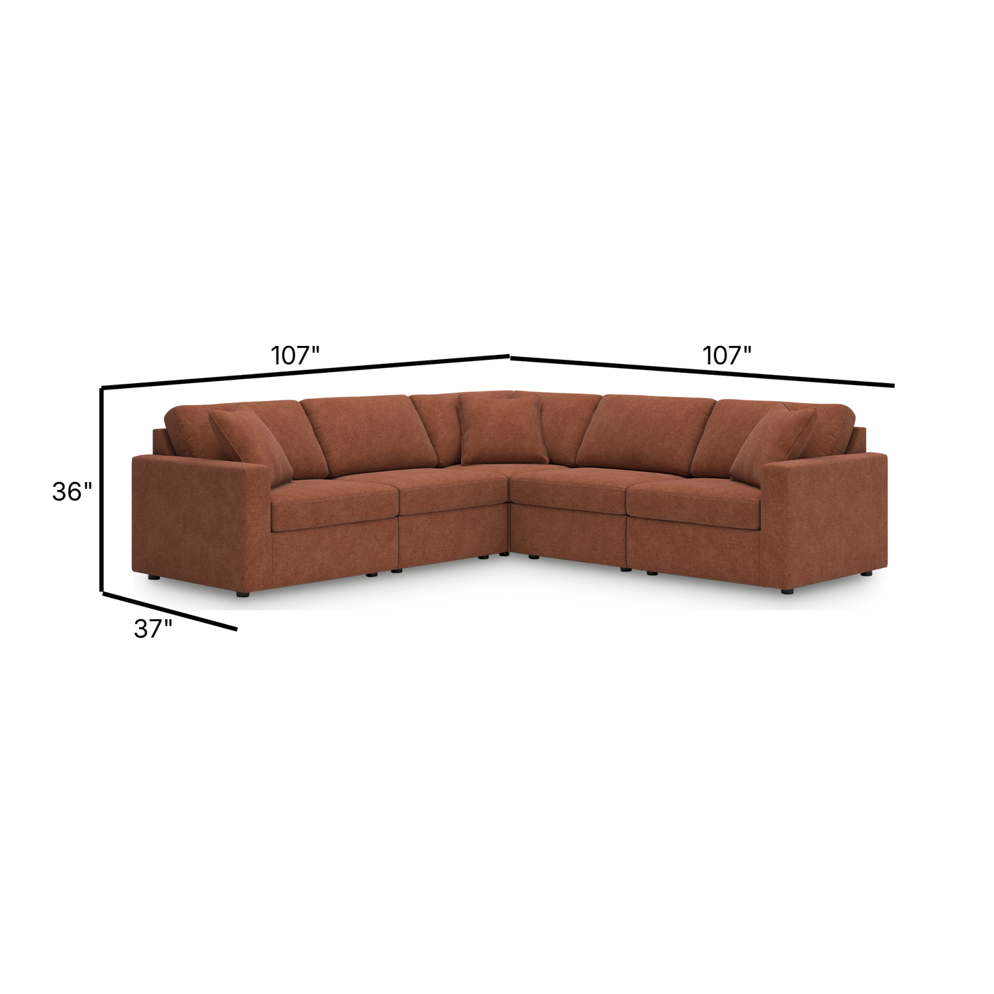 Modmax Modular Corner Sectional