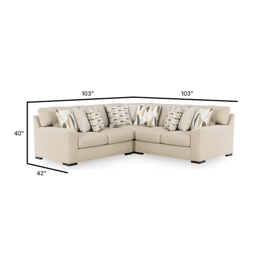 Laurelgrove 3-Piece Corner Sectional