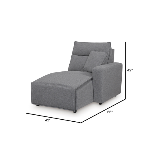 Modmax II Modular Right Arm Facing Power Chaise