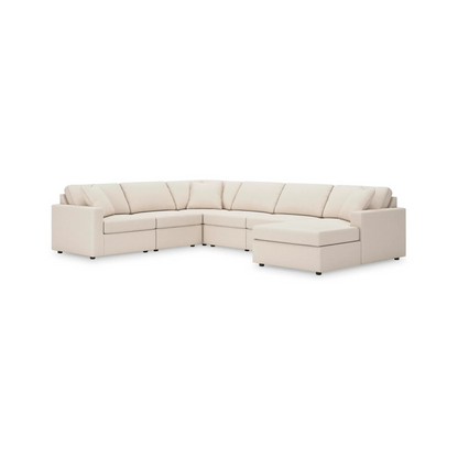 Modmax Modular 6-Piece Sectional with Right Facing Chaise