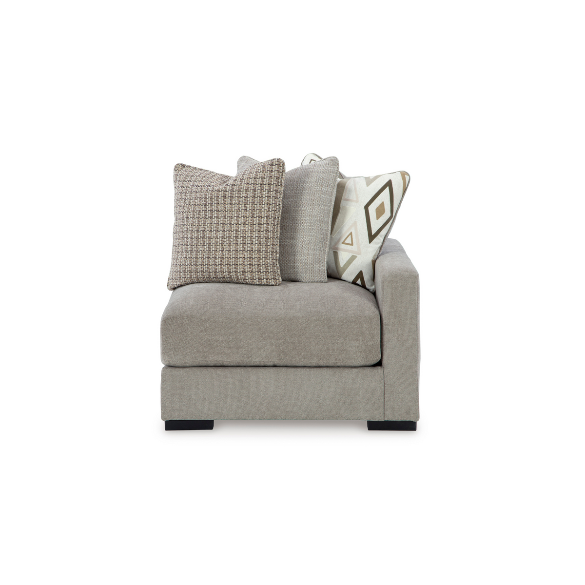 Aslan Court Modular Right Arm Facing Chair in Flax