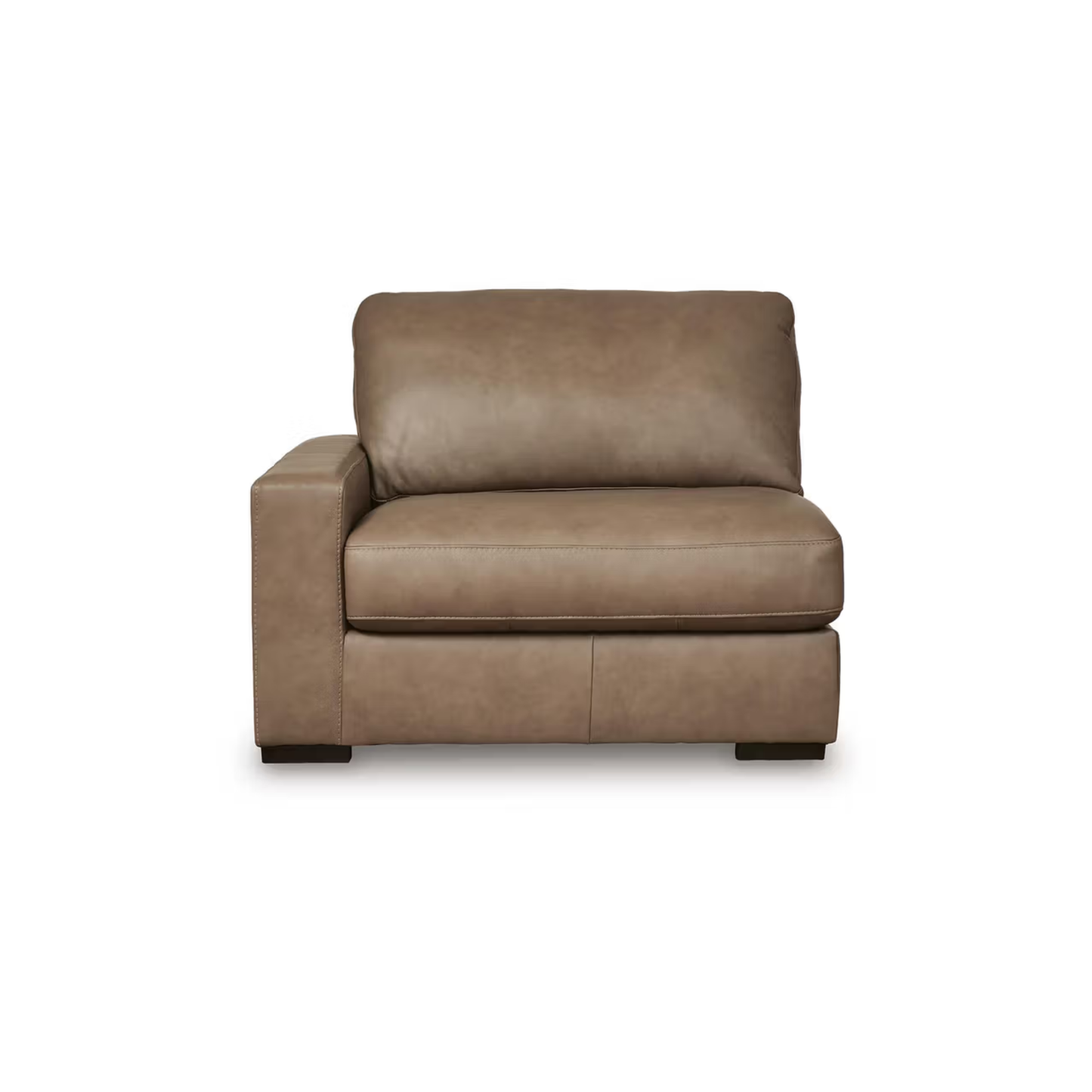 Veronella Modular Left Arm Facing Chair in Sahara Leather
