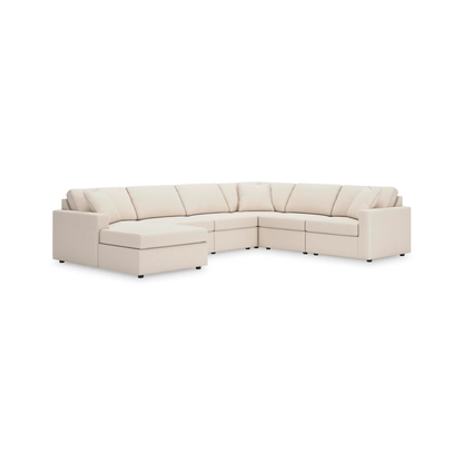 Modmax Modular 6-Piece Sectional with Left Facing Chaise