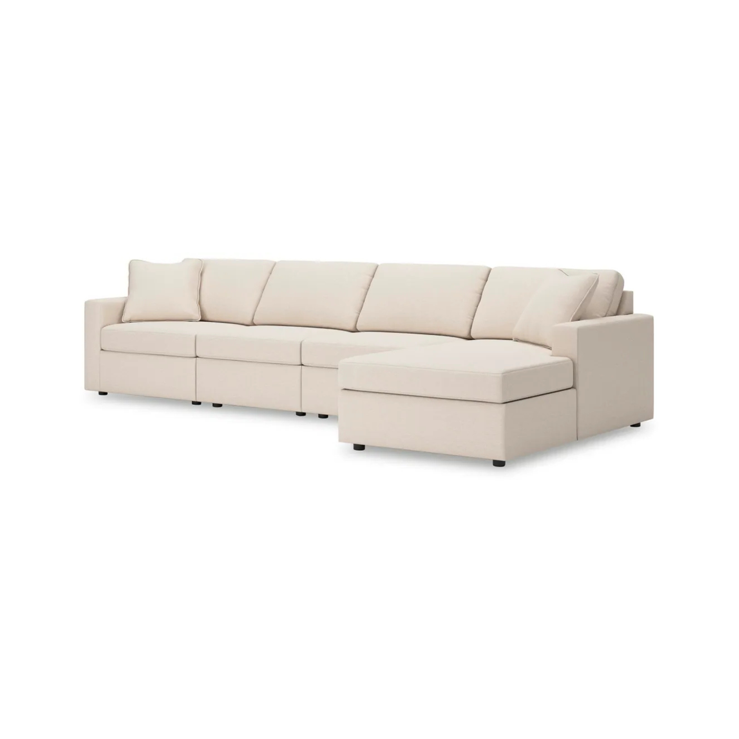 Modmax Modular 4-Piece Right Chaise Sectional