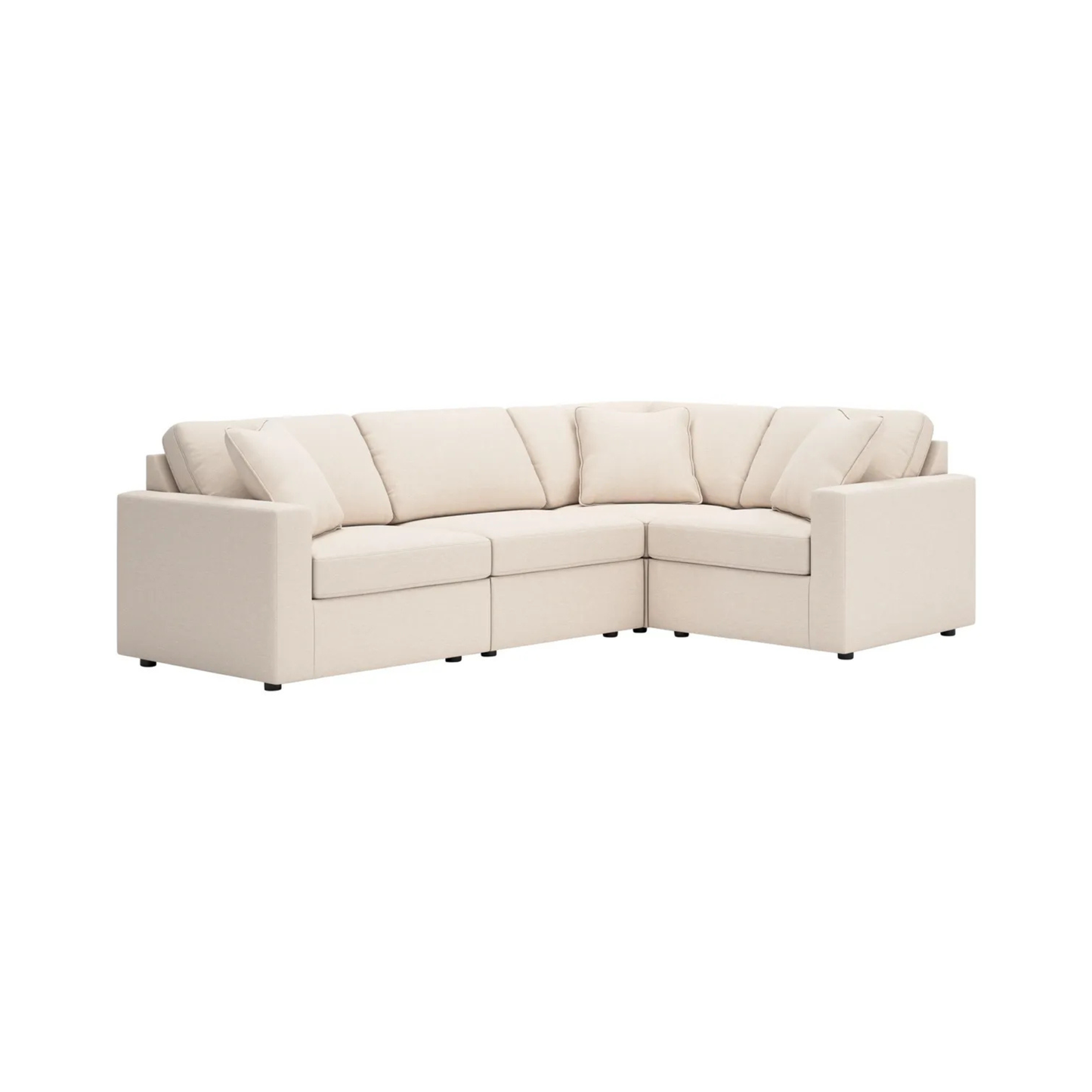 Modmax Modular 4-Piece L-Shape Sectional