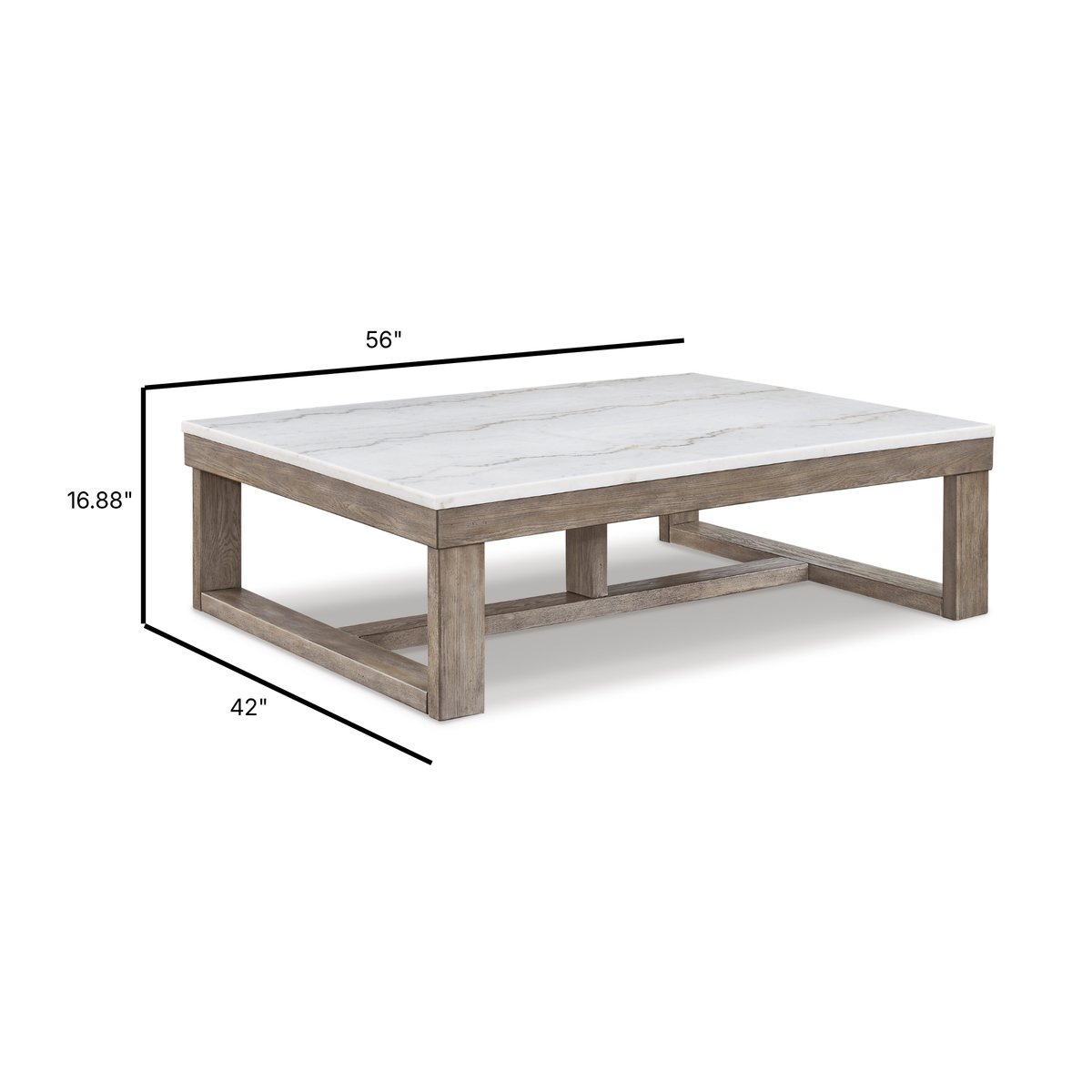 Loyaska Rectangular Cocktail Table