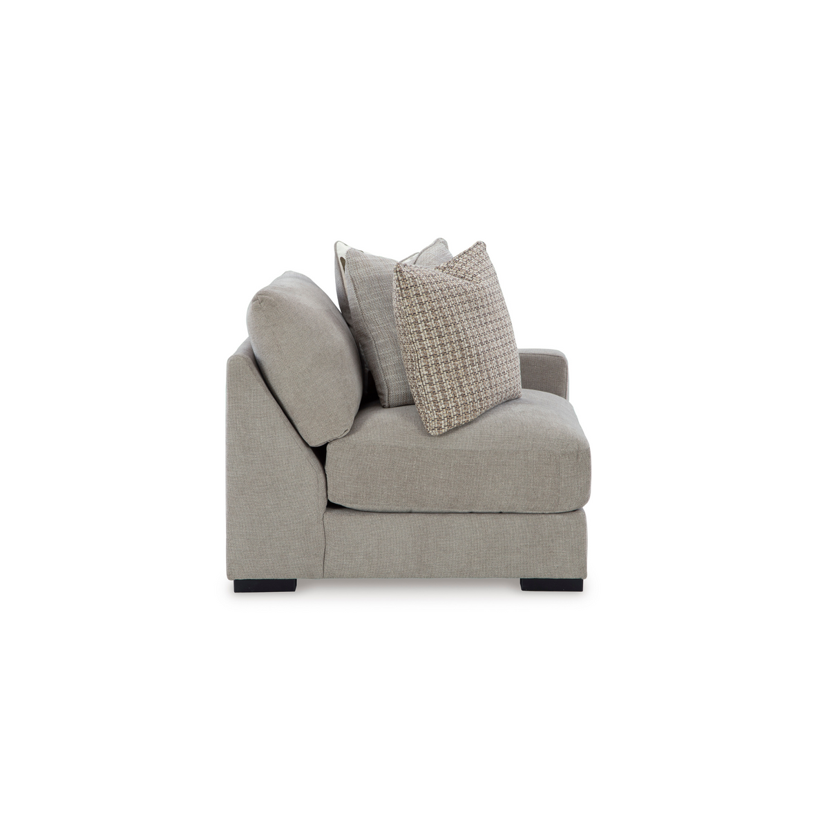 Aslan Court Modular Right Arm Facing Chair in Flax