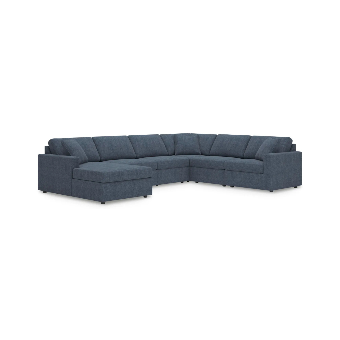 Modmax Modular 6-Piece Sectional with Left Facing Chaise