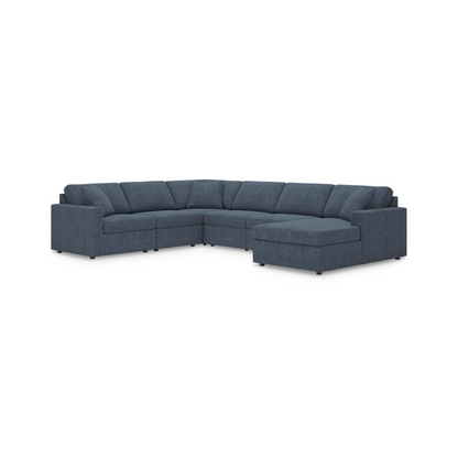 Modmax Modular 6-Piece Sectional with Right Facing Chaise
