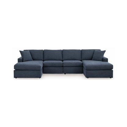 Modmax Modular 4-Piece Double Chaise Sectional