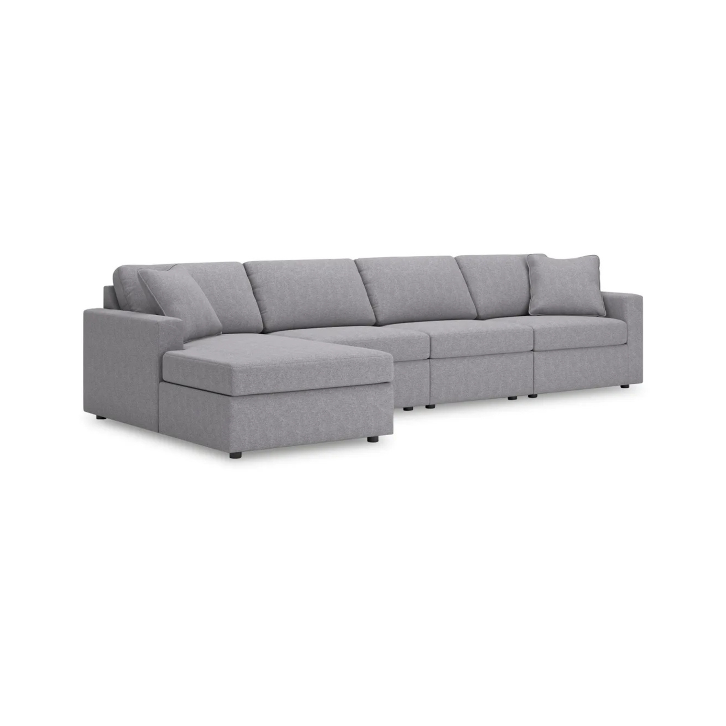 Modmax Modular 4-Piece Left Chaise Sectional