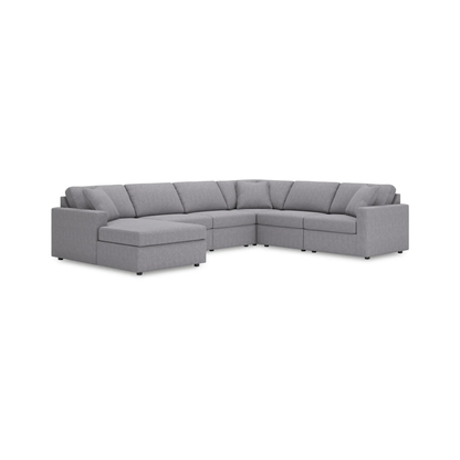 Modmax Modular 6-Piece Sectional with Left Facing Chaise