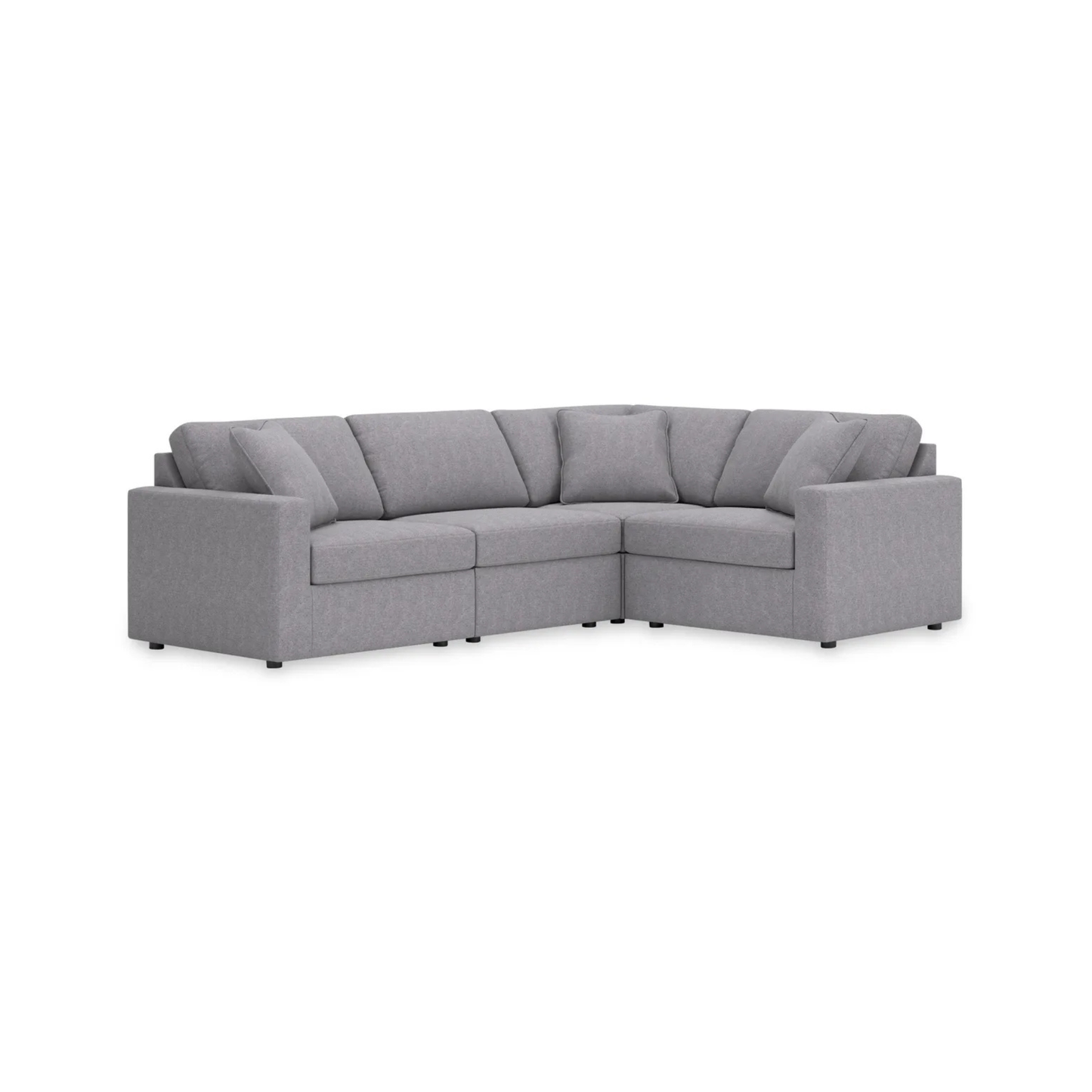 Modmax Modular 4-Piece L-Shape Sectional