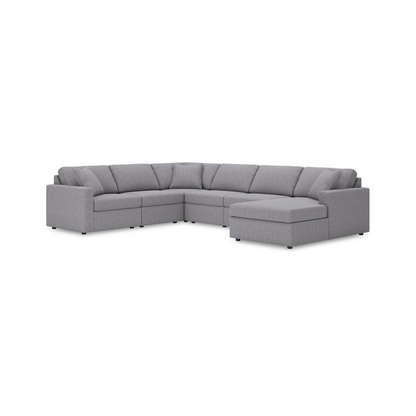 Modmax Modular 6-Piece Sectional with Right Facing Chaise