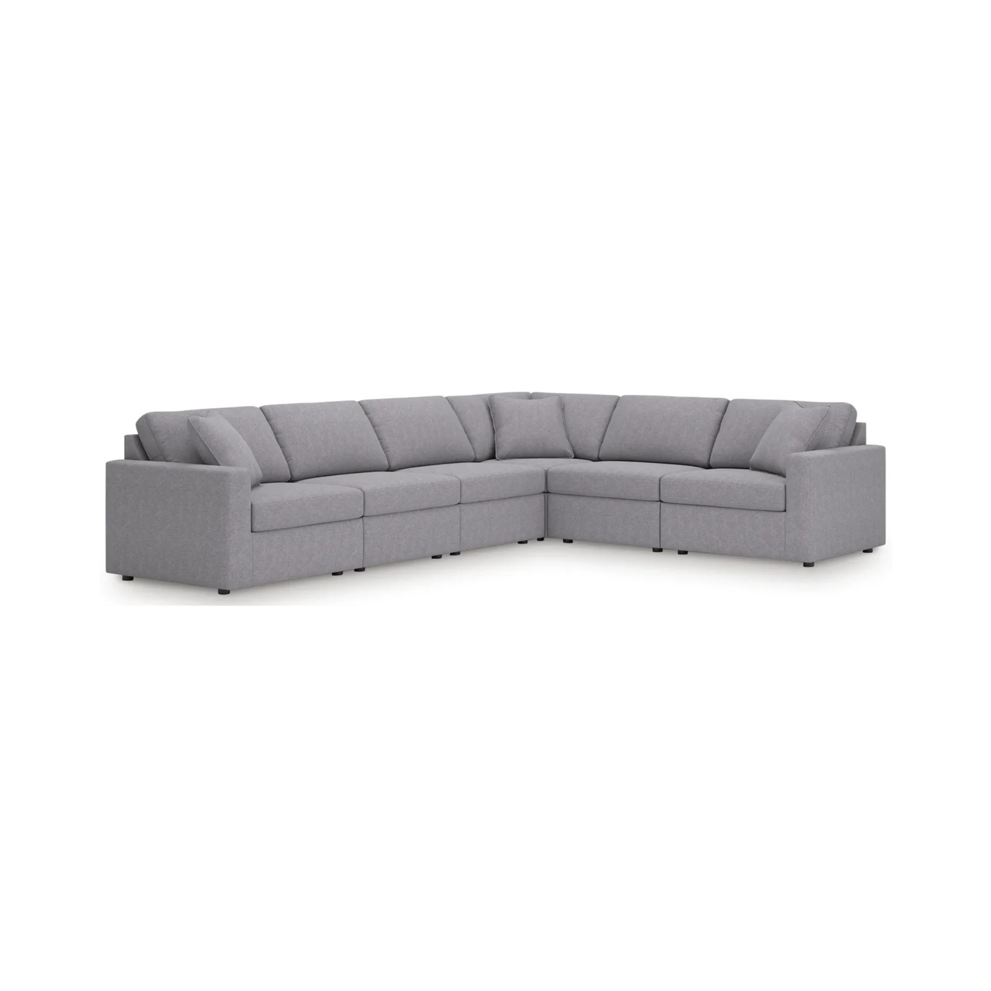 Modmax Modular 6-Piece L-Shape Sectional