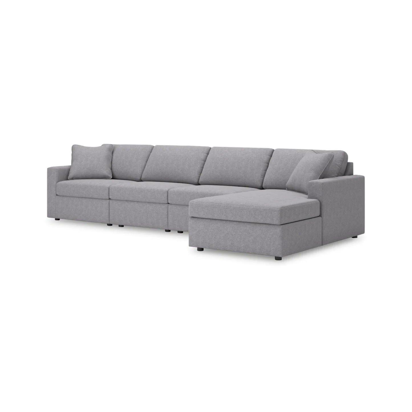 Modmax Modular 4-Piece Right Chaise Sectional