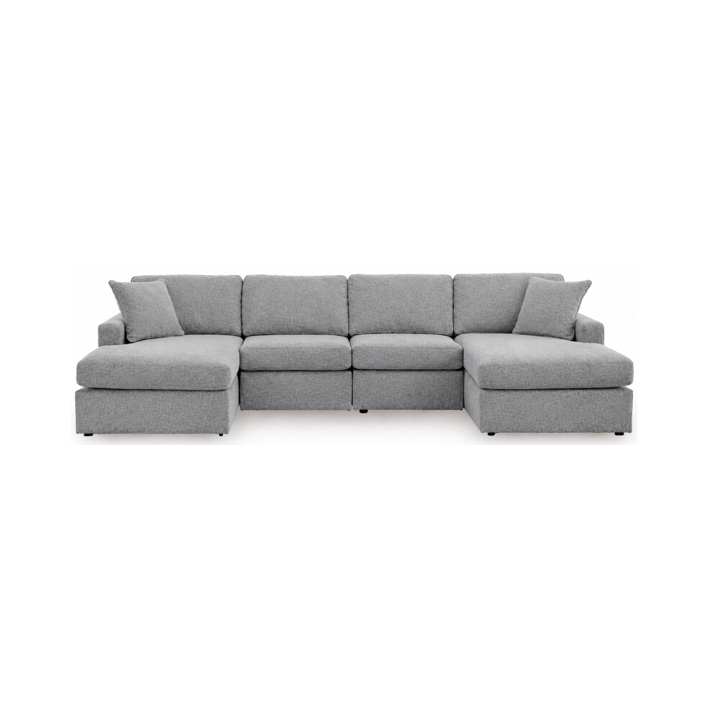 Modmax Modular 4-Piece Double Chaise Sectional