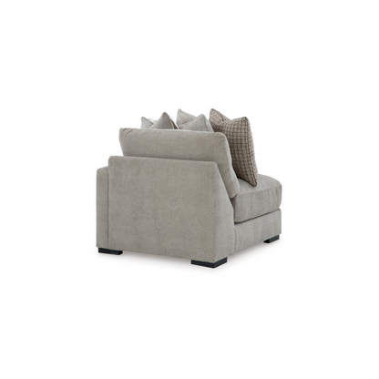 Aslan Court Modular Right Arm Facing Chair in Flax