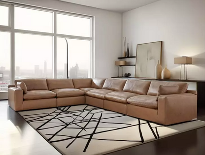 Emilia Modular 6-Piece L-Shape Sectional