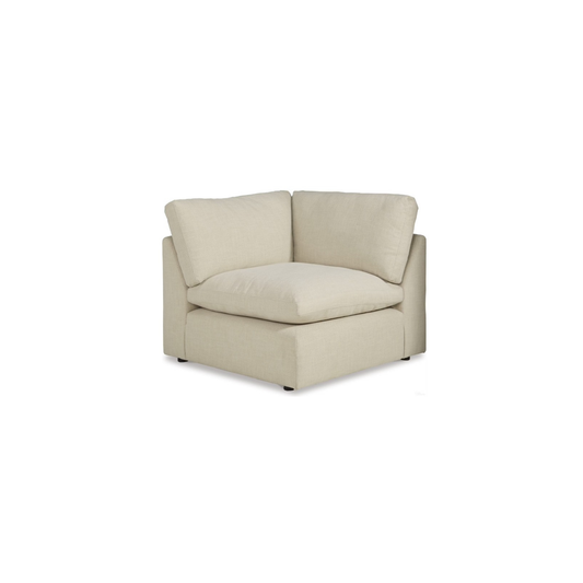 Elyza Modular Wedge Piece in Linen