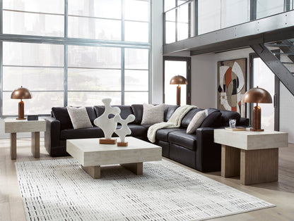 Modmax II Leather Modular 5-Piece Corner Sectional