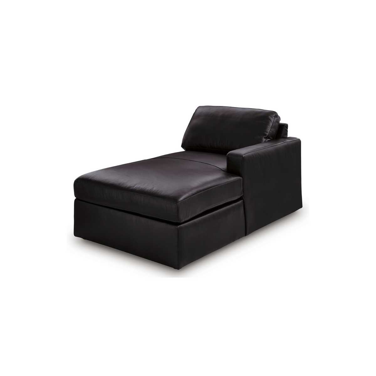 Modmax II Leather Modular Right Arm Facing Chaise