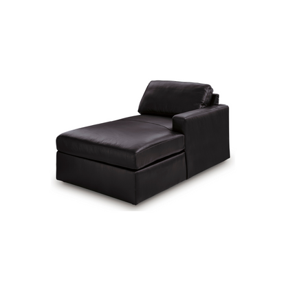Modmax II Leather Modular Right Arm Facing Chaise