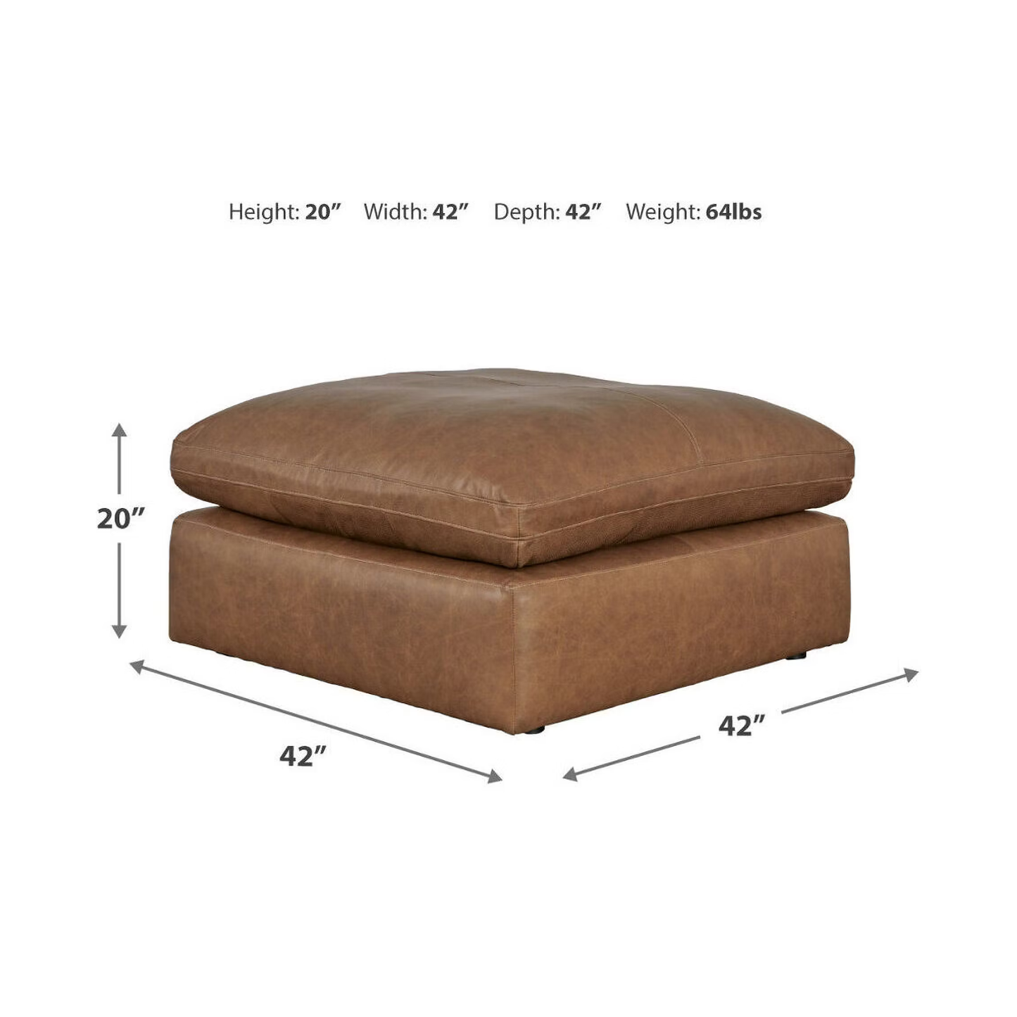 Emilia Modular Oversized Accent Ottoman